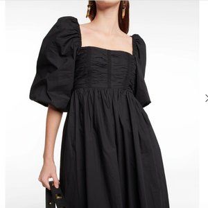 ULLA JOHNSON Lelani cotton poplin midi dress - Size US 2